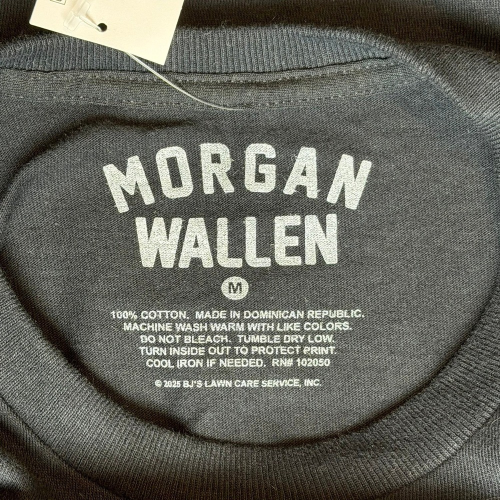 Morgan Wallen Women's Graphic T-Shirt Im The Problem Medium Black New - Picture 3 of 6